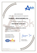 Certificado iso 14001